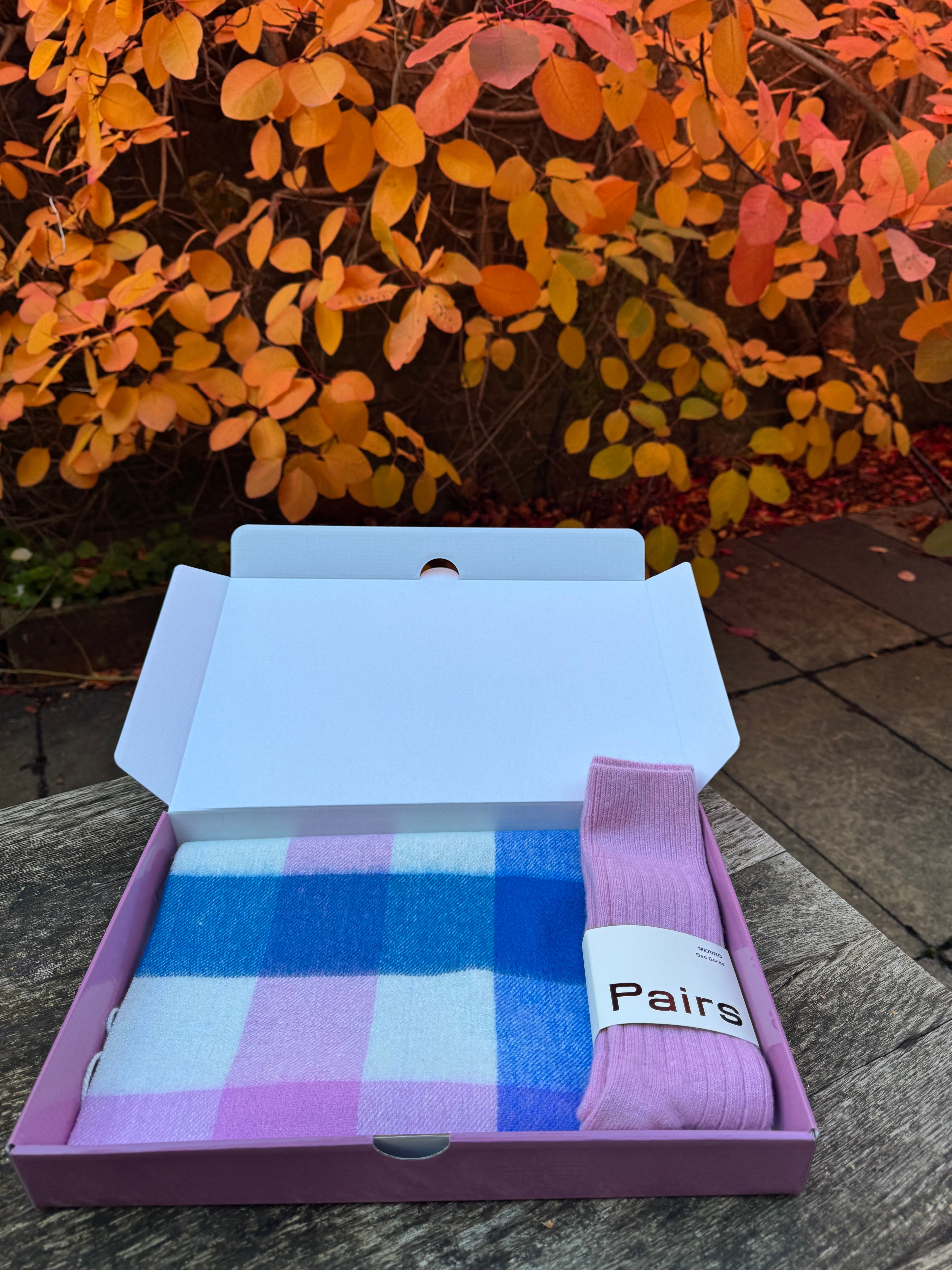 Pink Snuggle Box Gift Hampers - Autumn 