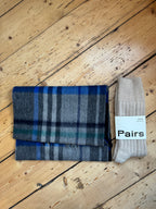 The Snuggle Box Scottish Gift Hampers Blue & Cream 